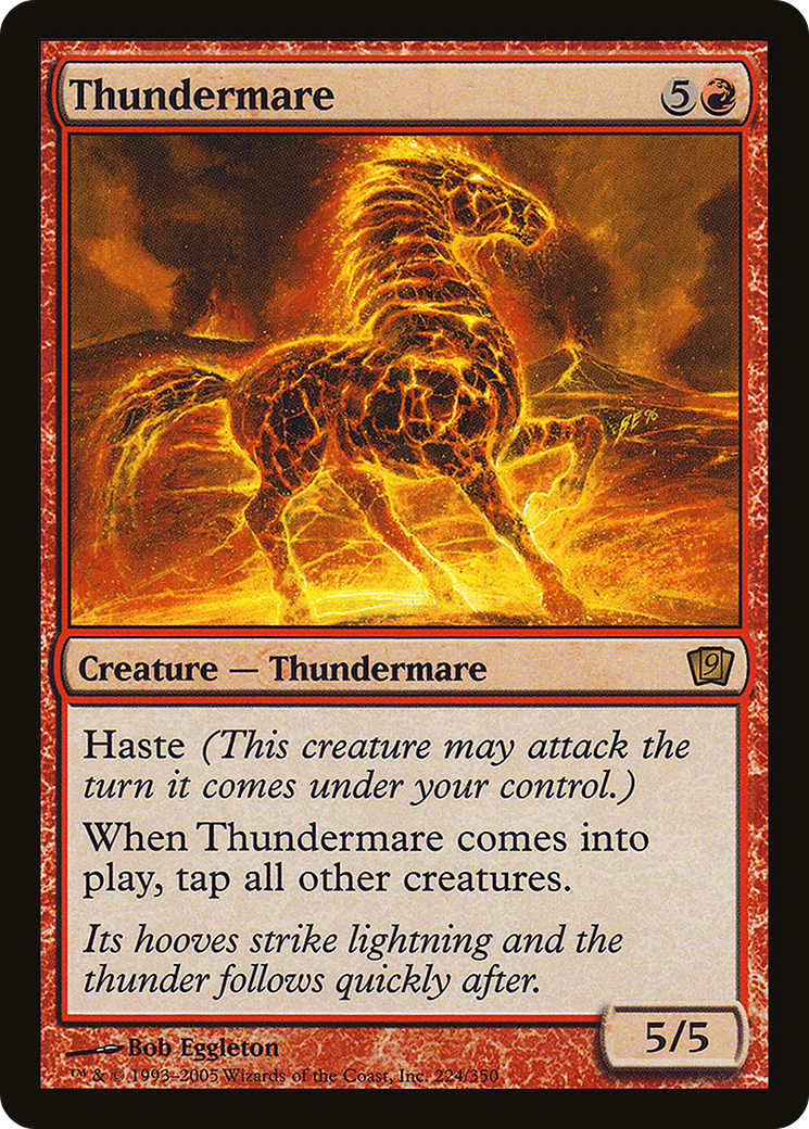 Thundermare (9ED-224) - 9th Edition Foil