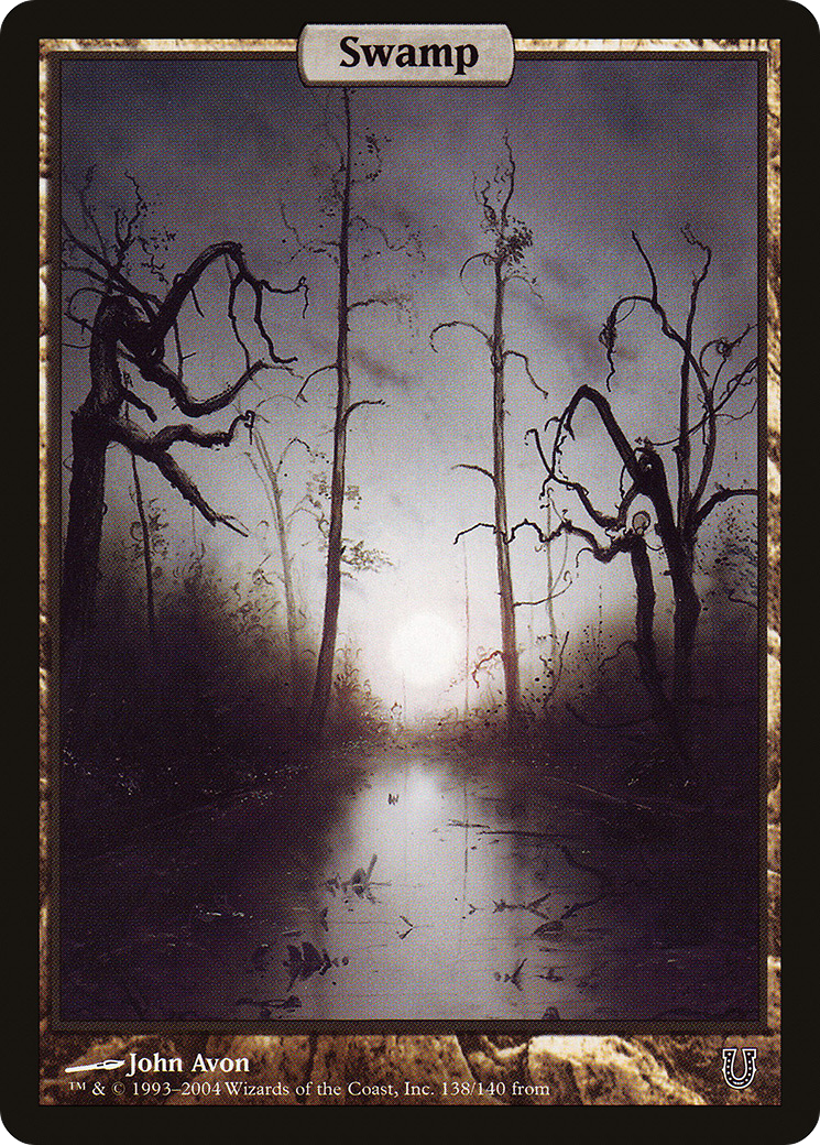 Swamp - Full Art (UNH-138) - Unhinged Foil