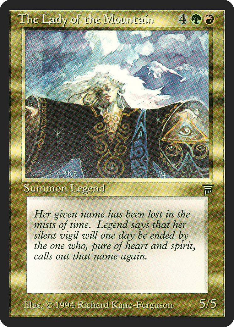 The Lady of the Mountain (LEG-) - Legends
