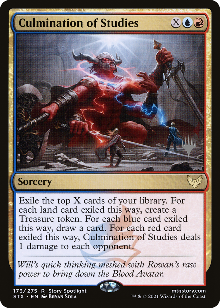 Culmination of Studies (PPSTX-173) - Strixhaven: School of Mages Promos Foil