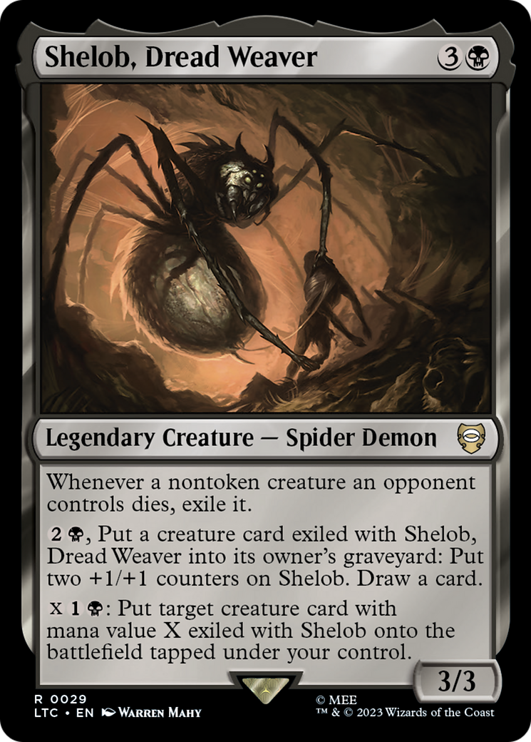 Shelob, Dread Weaver (LTC-029) - Tales of Middle-earth Commander
