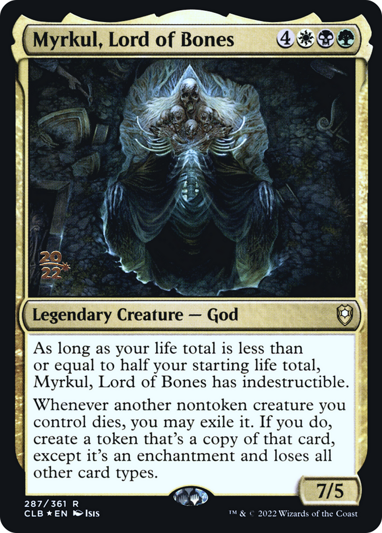 Myrkul, Lord of Bones (PRE-287) - Battle for Baldur's Gate Promos Foil