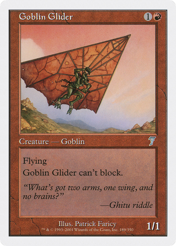 Goblin Glider (7ED-189) - 7th Edition Foil