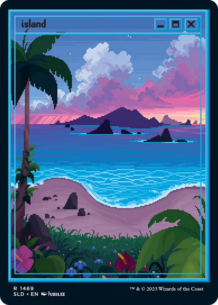 Island (1469) (SLD-1469) - Secret Lair Drop