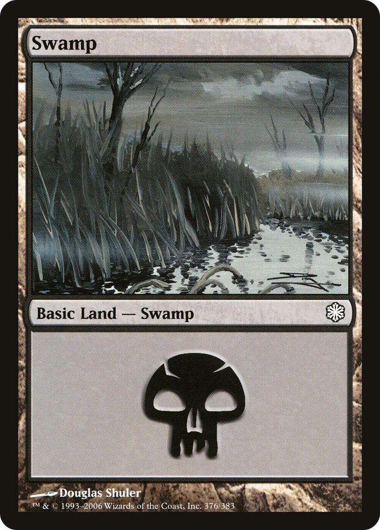Swamp (376) (CTD-376) - Coldsnap Theme Decks