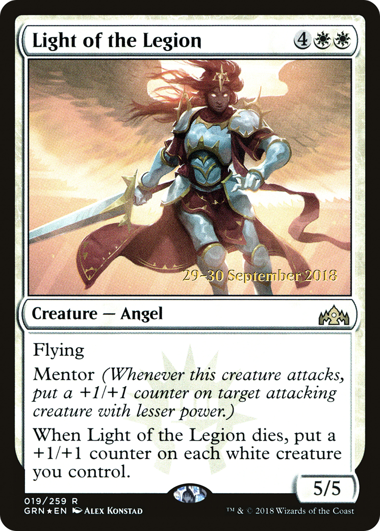 Light of the Legion (PRE-019) - Guilds of Ravnica Promos Foil