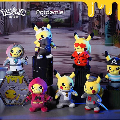 Pokémon: Pikachu - Villain Mascot Keychain Plush