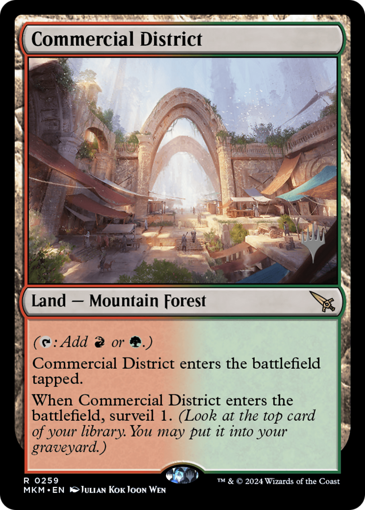 Commercial District (PPMKM-259) - Murders at Karlov Manor Promos