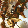 Teeterpeak Ambusher // Teeterpeak Ambusher (AZNR-067) - Zendikar Rising Art Series (Borderless)