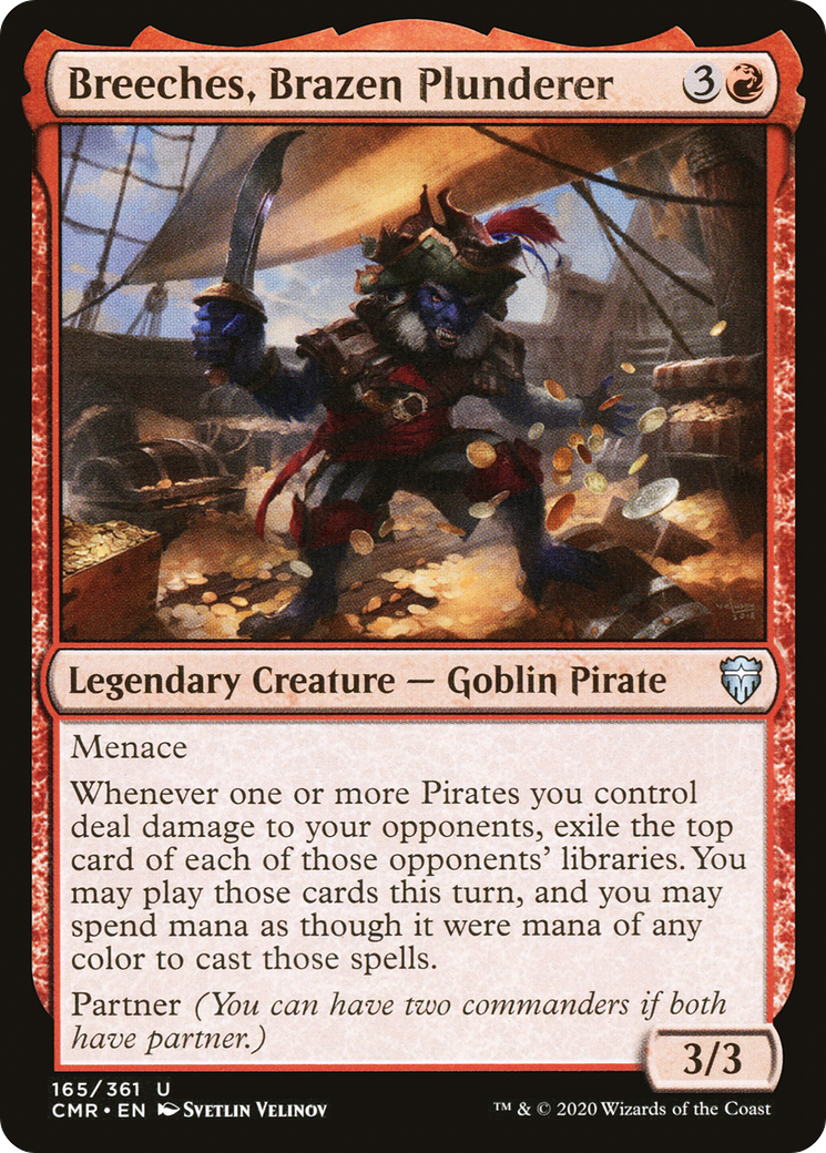 Breeches, Brazen Plunderer (CMR-165) - Commander Legends