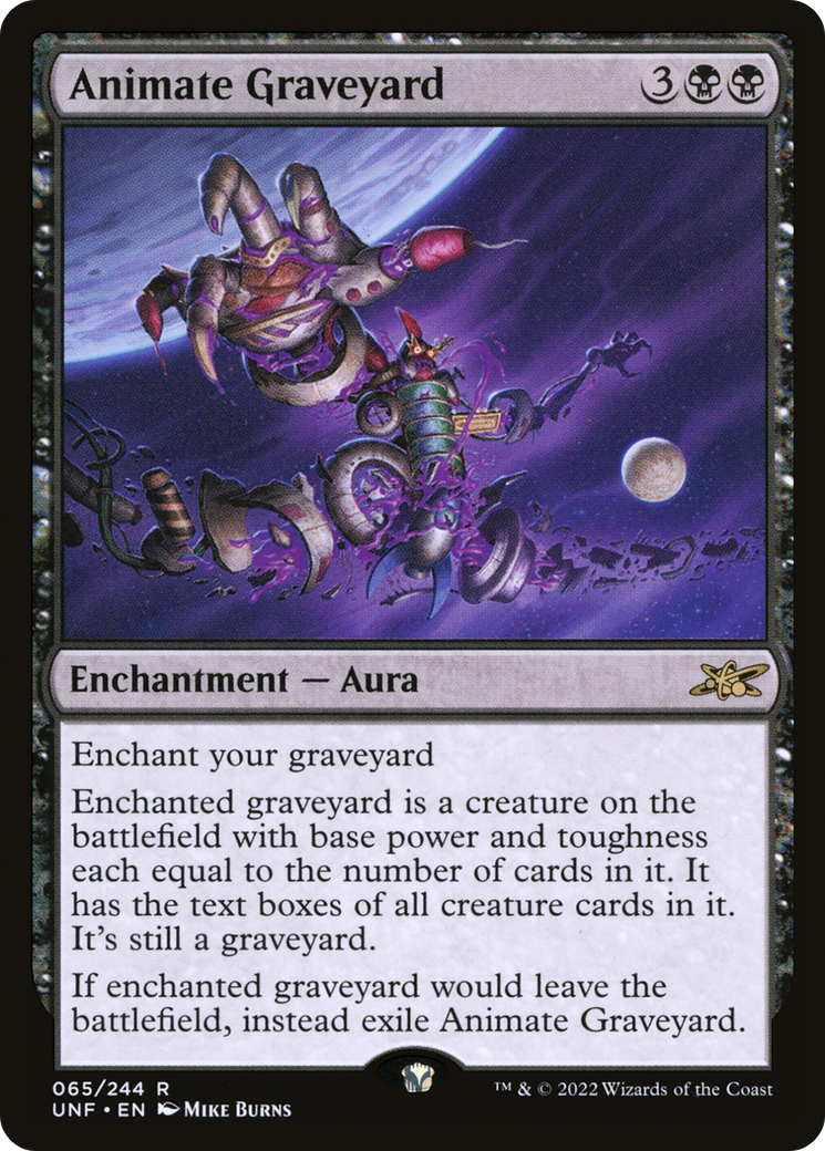 Animate Graveyard (UNF-065) - Unfinity