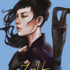 Yuriko, the Tiger's Shadow // Yuriko, the Tiger's Shadow (ACMM-062) - Commander Masters Art Series (Borderless)