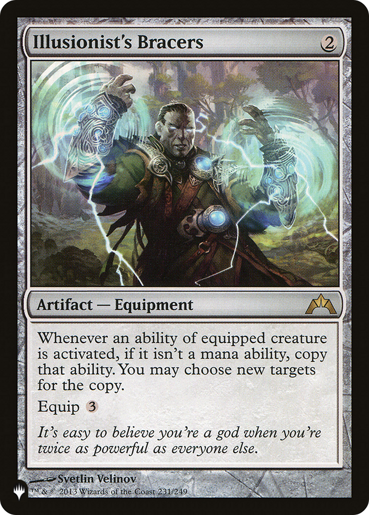 Illusionist's Bracers (LIST-231/249) - The List