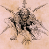 Bhaal, Lord of Murder // Bhaal, Lord of Murder (ACLB-063) - Battle for Baldur's Gate Art Series (Borderless)