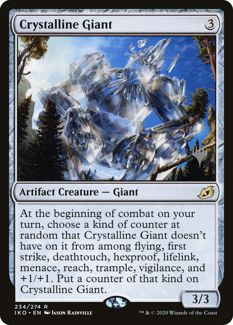 Crystalline Giant (PPIKO-234) - Ikoria: Lair of Behemoths Promos Foil
