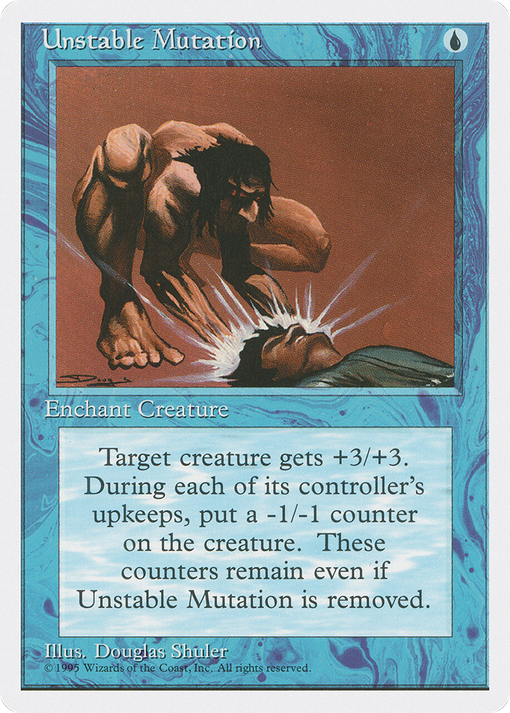 Unstable Mutation (4ED-) - Fourth Edition
