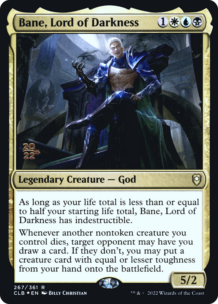 Bane, Lord of Darkness (PRE-267) - Battle for Baldur's Gate Promos Foil