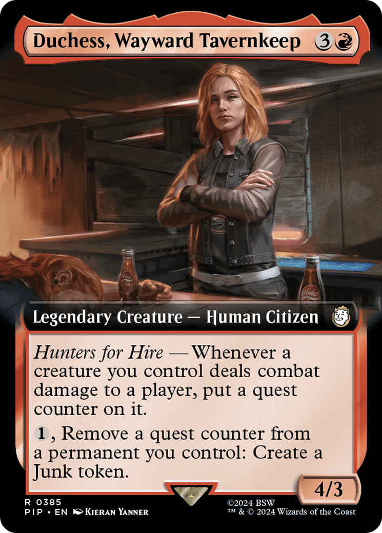 Duchess, Wayward Tavernkeep (Extended Art) (PIP-385) - Fallout: (Extended Art)