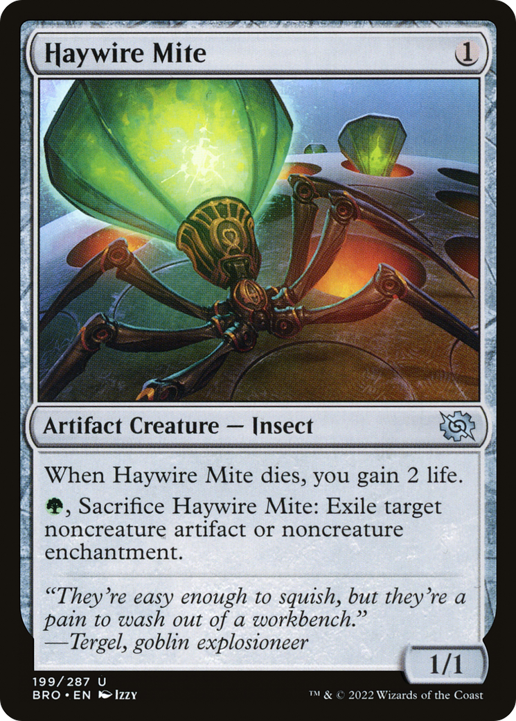 Haywire Mite (BRO-199) - The Brothers' War