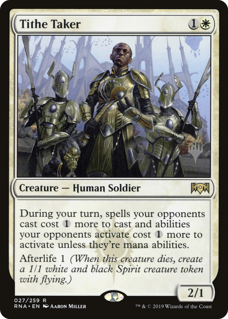 Tithe Taker (PPELD-27P) - Ravnica Allegiance Promos Foil