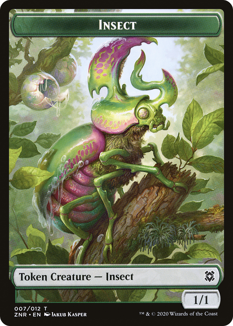 Insect (TZNR-007) - Zendikar Rising Tokens