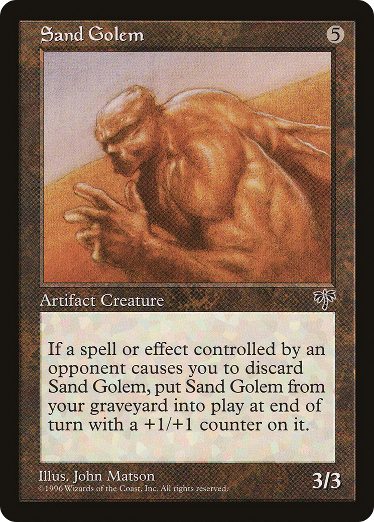 Sand Golem (MIR-) - Mirage