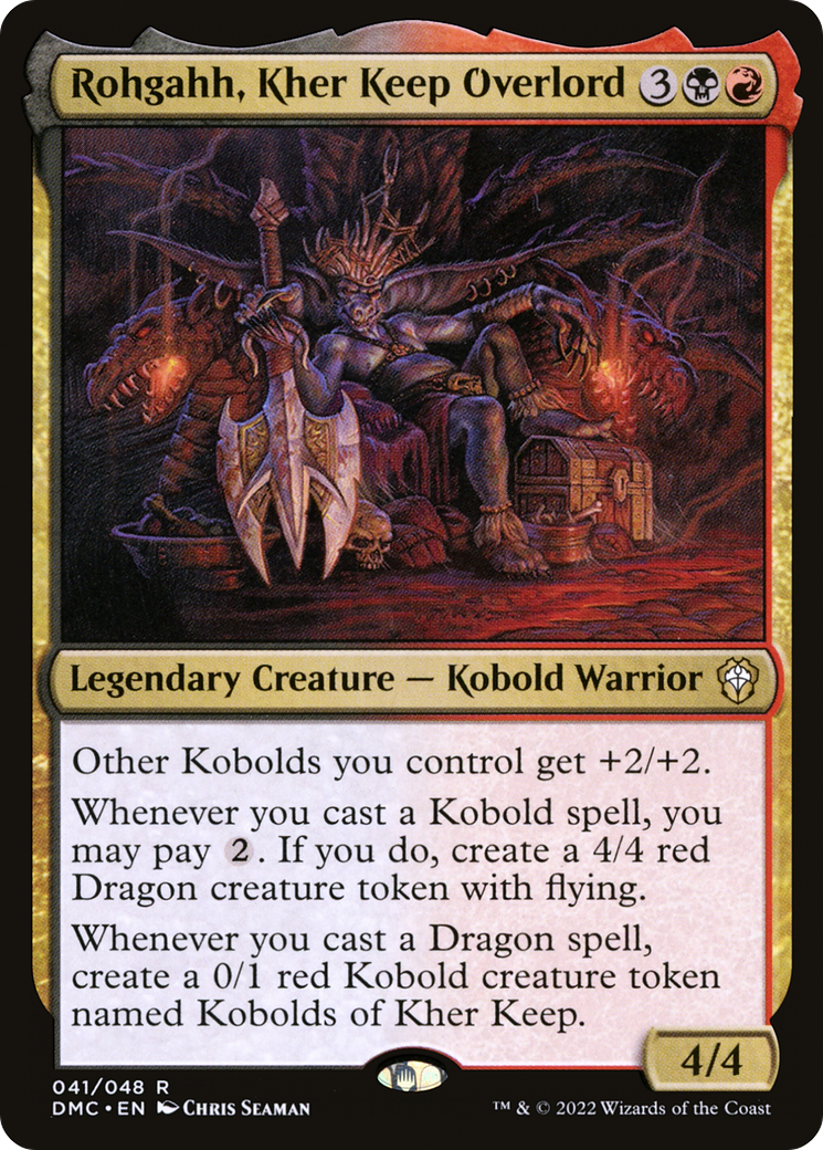 Rohgahh, Kher Keep Overlord (DMC-041) - Dominaria United Commander Foil