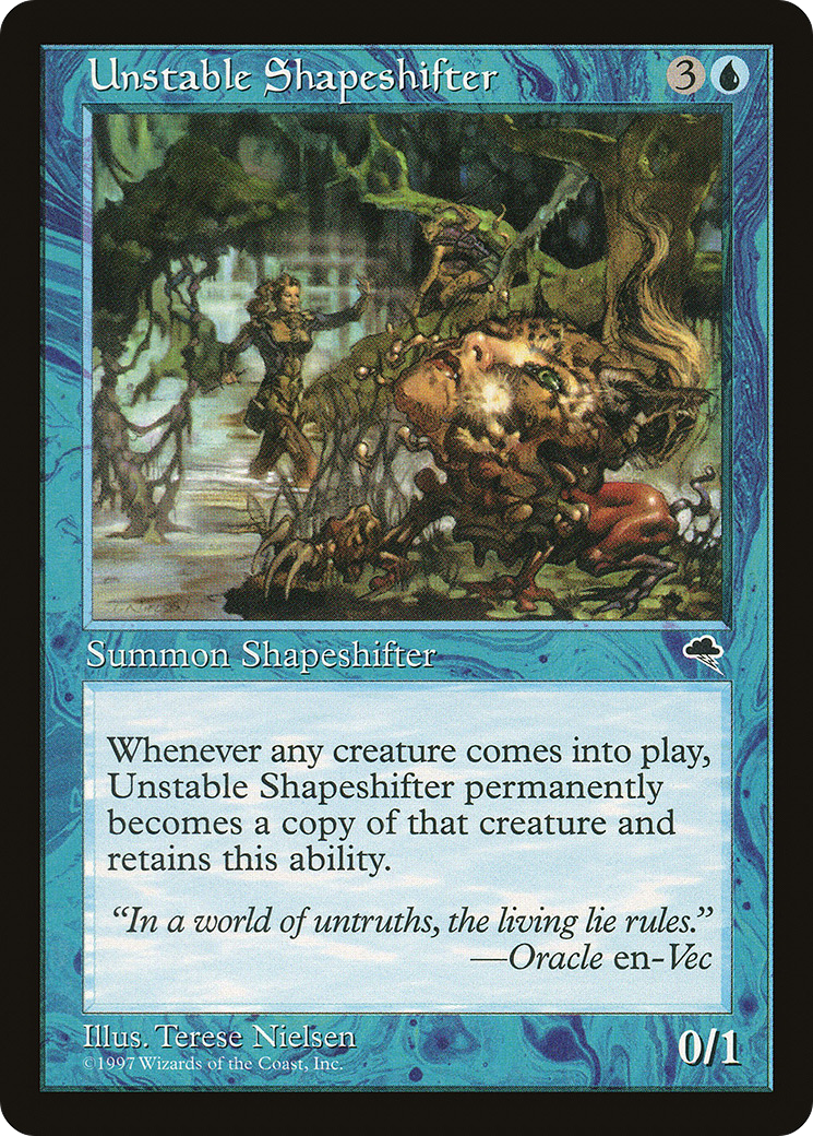 Unstable Shapeshifter (TMP-100) - Tempest