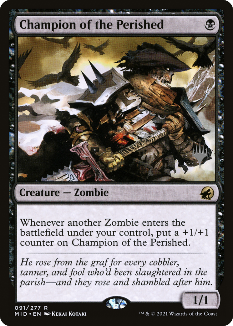 Champion of the Perished (PPMID-091) - Innistrad: Midnight Hunt Promos
