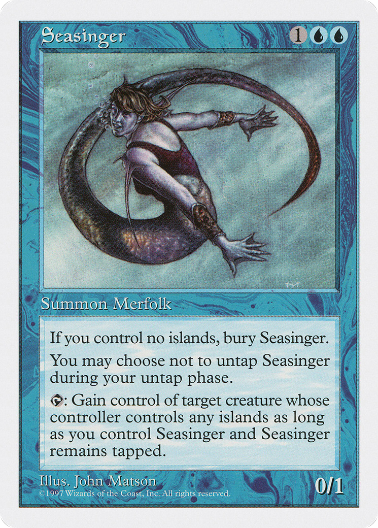 Seasinger (5ED-) - Fifth Edition