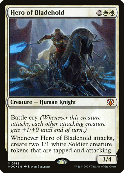 Hero of Bladehold (MOC-188) - March of the Machine Commander