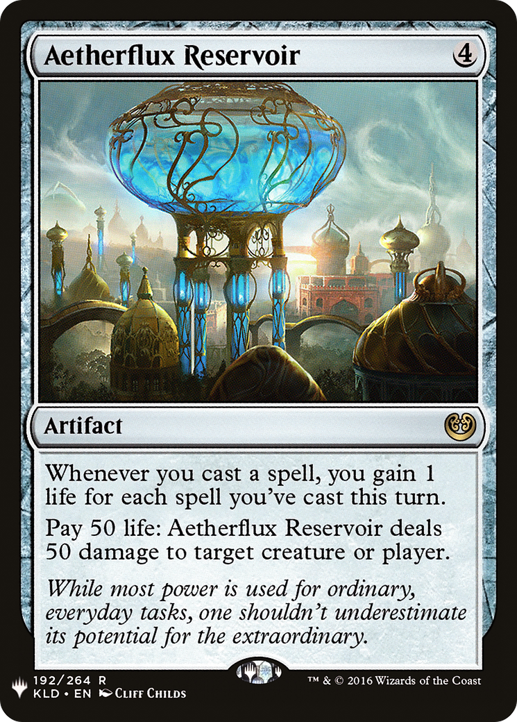 Aetherflux Reservoir (LIST-192) - The List