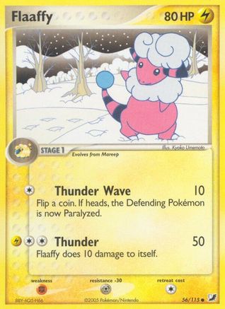 Flaaffy (56/115) [EX: Unseen Forces]