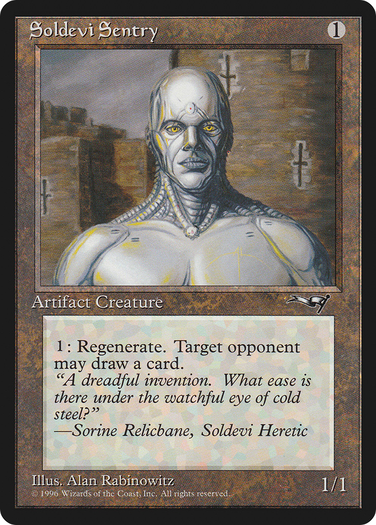 Soldevi Sentry (Close-Up) (ALL-176) - Alliances