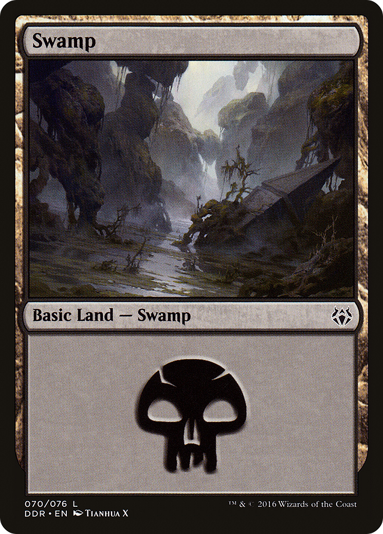 Swamp (070) (DDR-070) - Duel Decks: Nissa vs. Ob Nixilis
