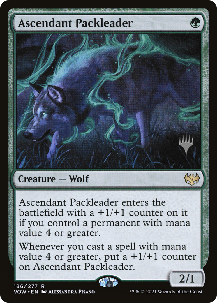 Ascendant Packleader (PPMID-) - Innistrad: Crimson Vow Promos Foil