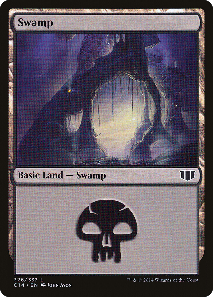 Swamp (326) (C14-326) - Commander 2014