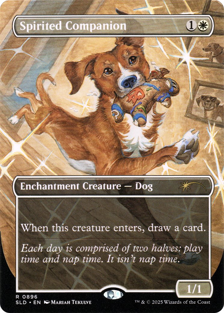 Spirited Companion (0896) (SLD-896) - Secret Lair Drop (Borderless)