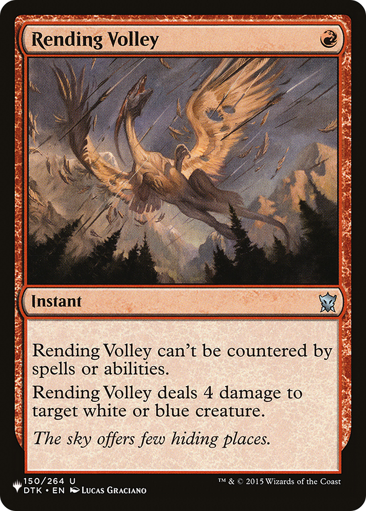 Rending Volley (LIST-150/264) - The List