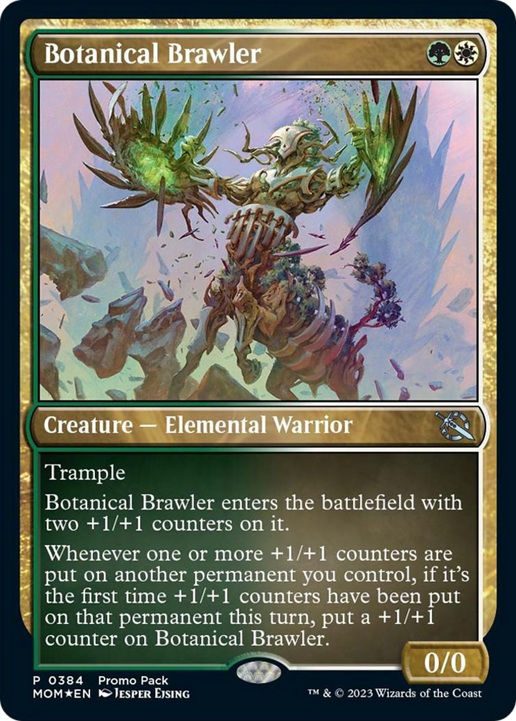 Botanical Brawler (PPMOM-384) - March of the Machine Foil
