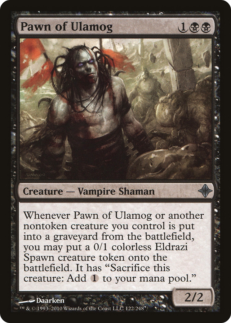 Pawn of Ulamog (ROE-122) - Rise of the Eldrazi Foil