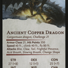 Ancient Copper Dragon // Ancient Copper Dragon (ACLB-004) - Battle for Baldur's Gate Art Series (Borderless) Foil