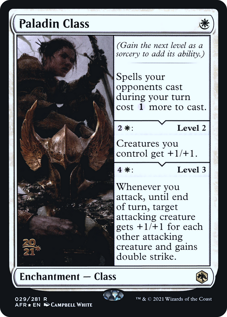 Paladin Class (PRE-029) - Adventures in the Forgotten Realms Promos Foil