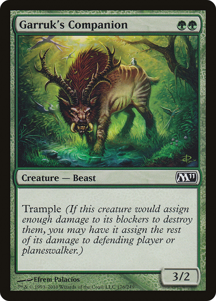 Garruk's Companion (M11-176) - Magic 2011 Foil