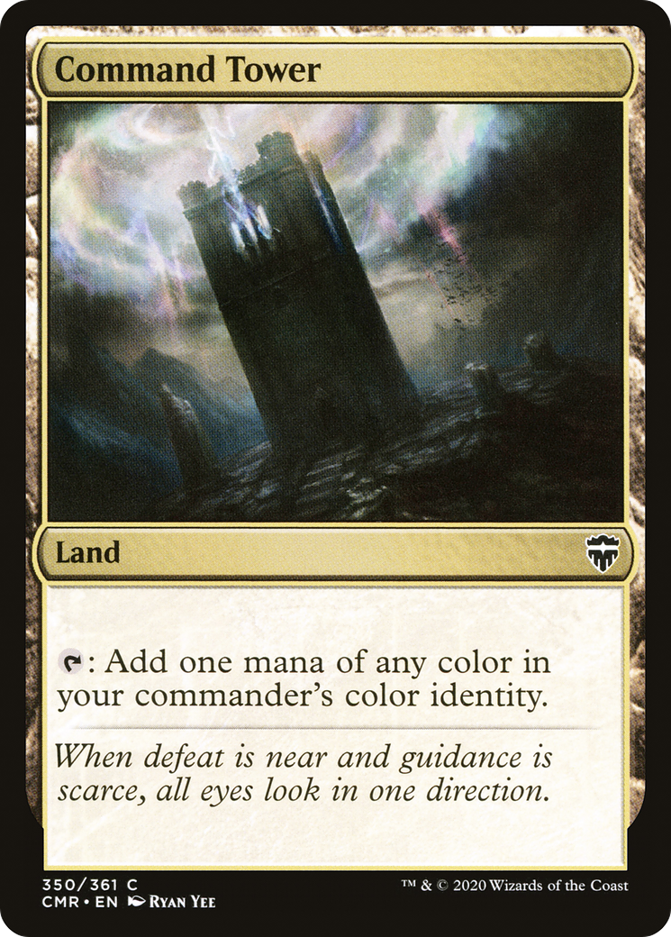 Command Tower (350) (CMR-350) - Commander Legends Foil