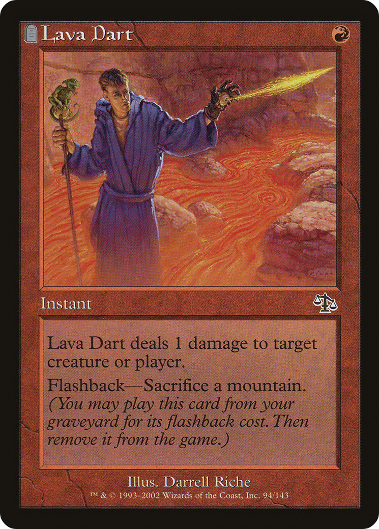 Lava Dart (JUD-094) - Judgment: (tombstone)