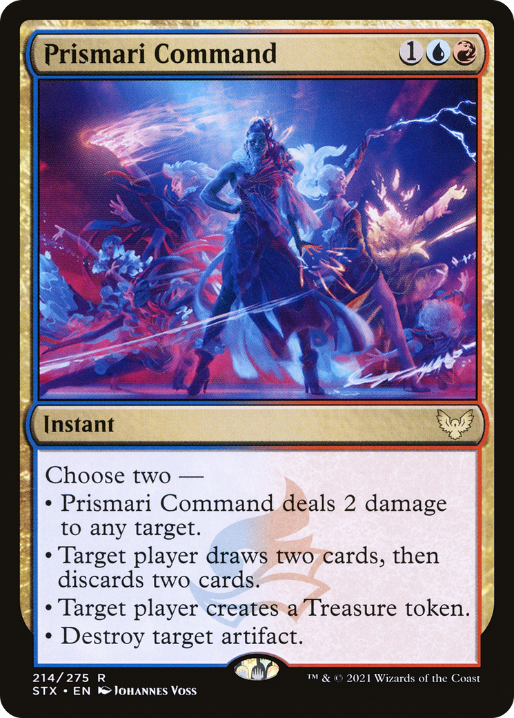 Prismari Command (STX-214) - Strixhaven: School of Mages Foil