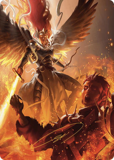 Warleader's Call // Warleader's Call (AMKM-035) - Murders at Karlov Manor Art Series (Borderless) Foil