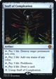 Staff of Compleation (PRE-242) - Phyrexia: All Will Be One Promos Foil