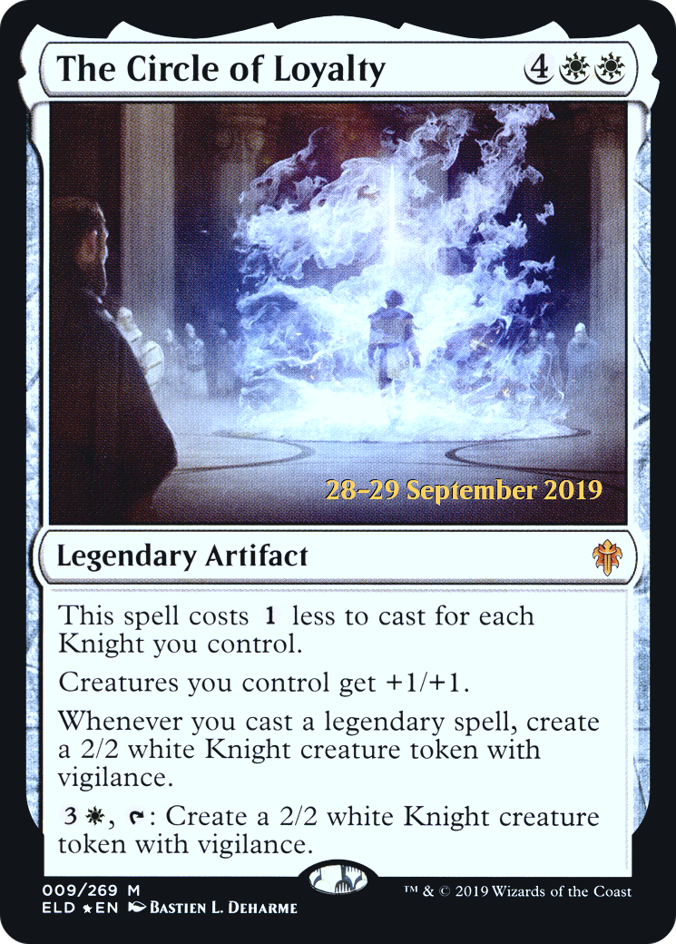 The Circle of Loyalty (PRE-009) - Throne of Eldraine Promos Foil